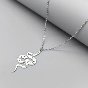 🔮 2 for $40 🔮 Mystical Boho Snake Design Stainless Steel Necklace